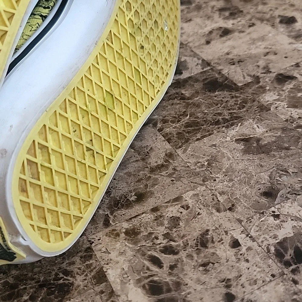 Vans x SpongeBob SquarePants Skate SK8 HI Gigliotti Gold Men's Size 9